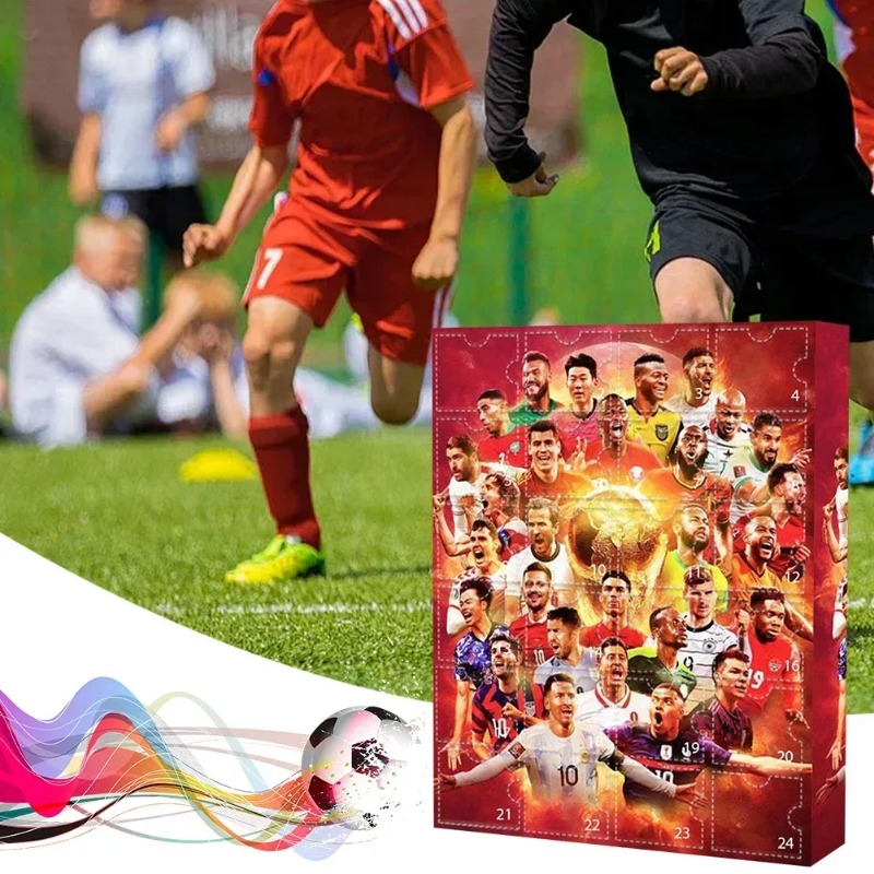 2026HOT Soccer Star Countdown  - Advent Calendar Gift のレビューと価格