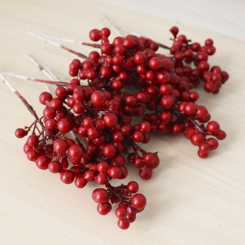Artificial Berry Branch Decora - Christmas Wreath Fake のレビューと価格