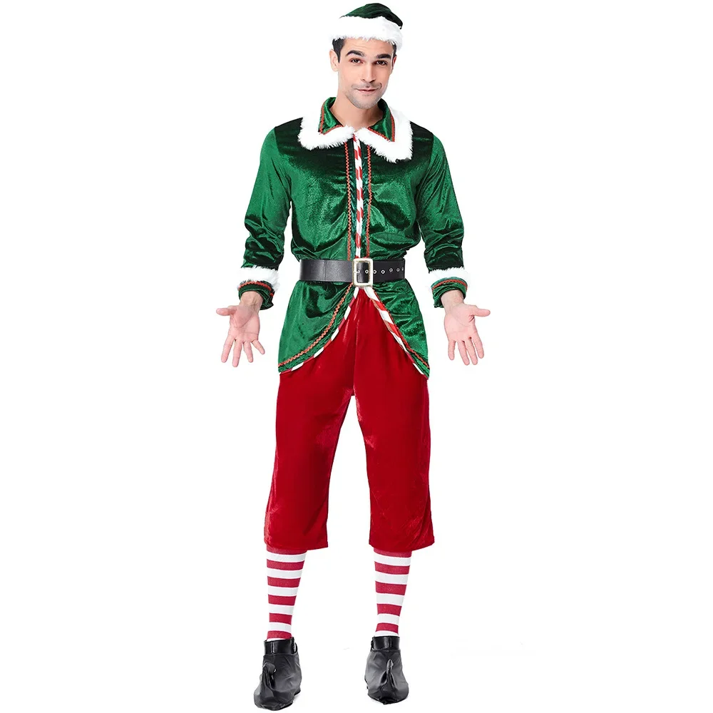 Christmas Costume Adult Male C - Elf Costume Christmas のレビューと価格