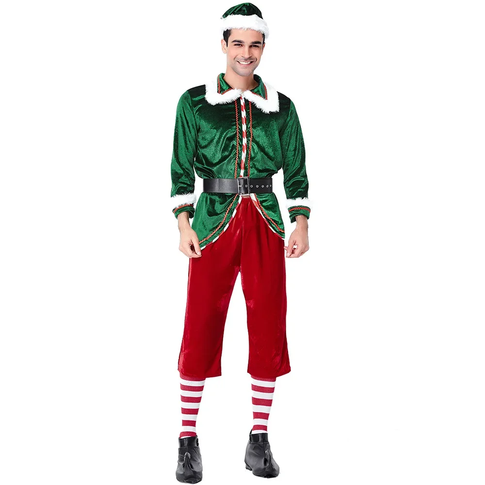 Christmas Costume Adult Male C - Elf Costume Christmas のレビューと価格