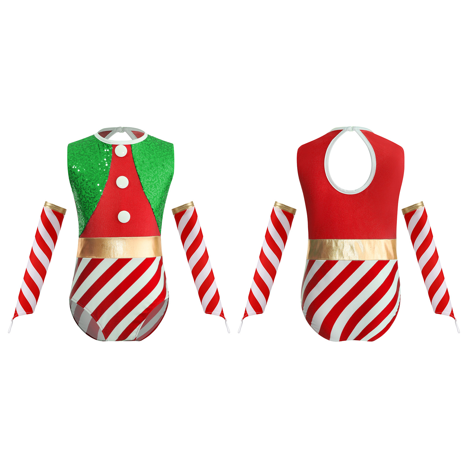Girls Christmas Santa Elf Cosp - Elf Costume Christmas のレビューと価格