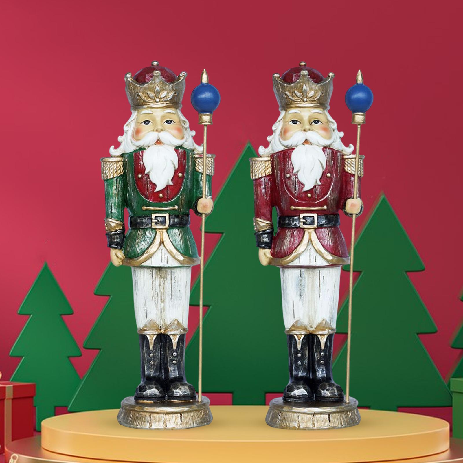 10 Inch Resin Christmas Nutcra - Nutcracker Figurine のレビューと価格