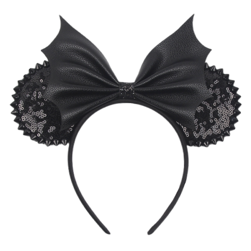 NEW Halloween Mouse Ears Headb - Ribbon Bow Gift のレビューと価格