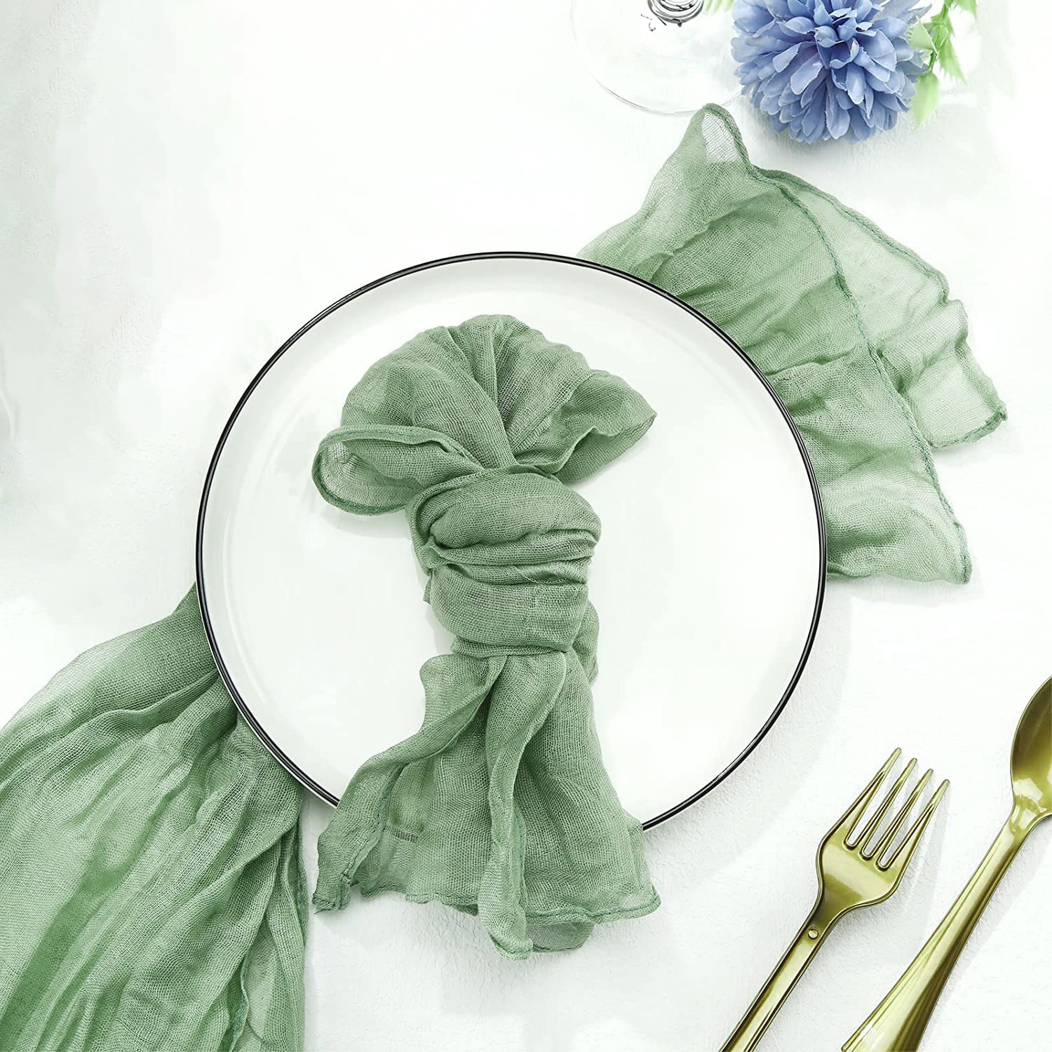 Semi-Sheer Gauze Wedding Party - Christmas Table Runner のレビューと価格