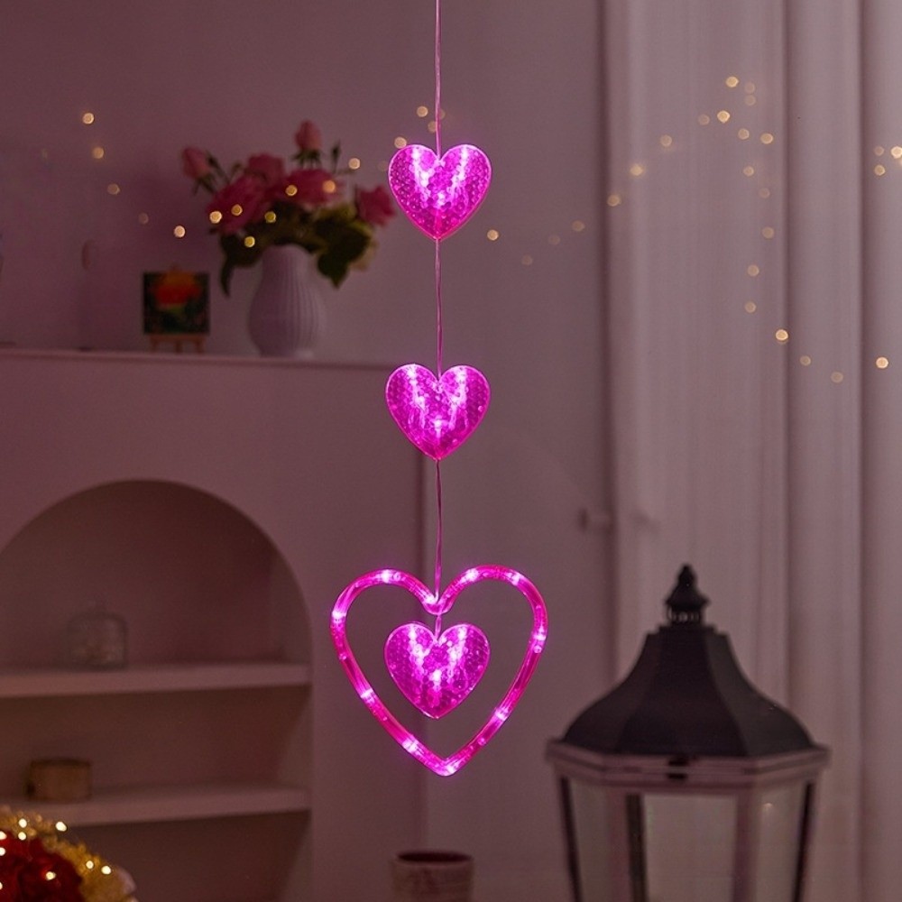Creative Heart Curtain Fairy L - Led Fairy String Lights のレビューと価格