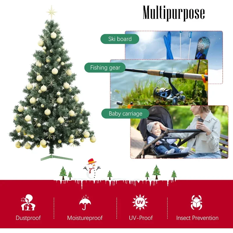 7.5 ft Christmas Tree Storage  - Christmas Tree Artificial のレビューと価格