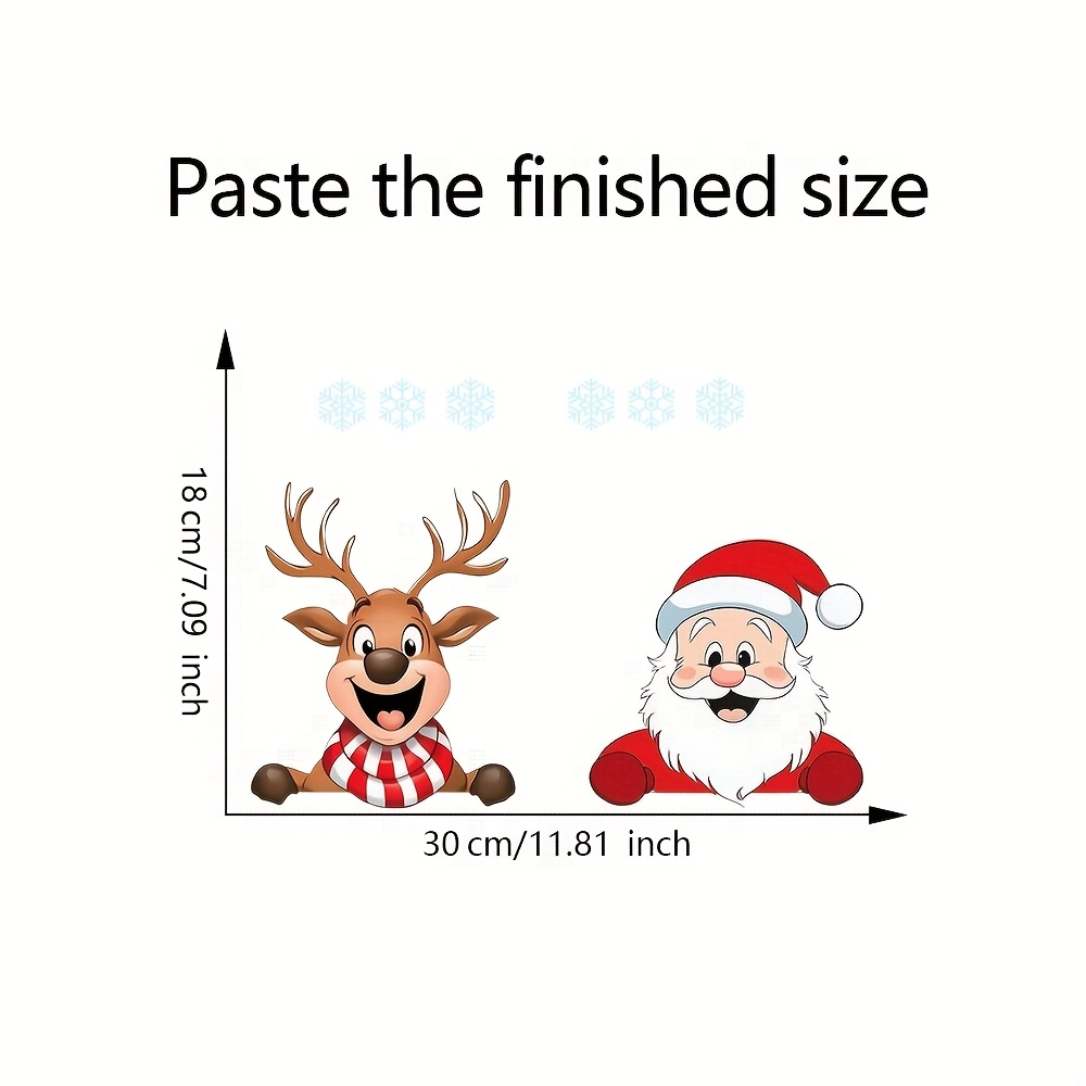 Festive Christmas Window Stick - Snowflake Window Decal のレビューと価格