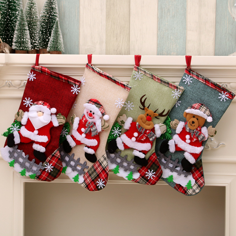 31cm Large Christmas Stockings - Christmas Stocking Hanging のレビューと価格