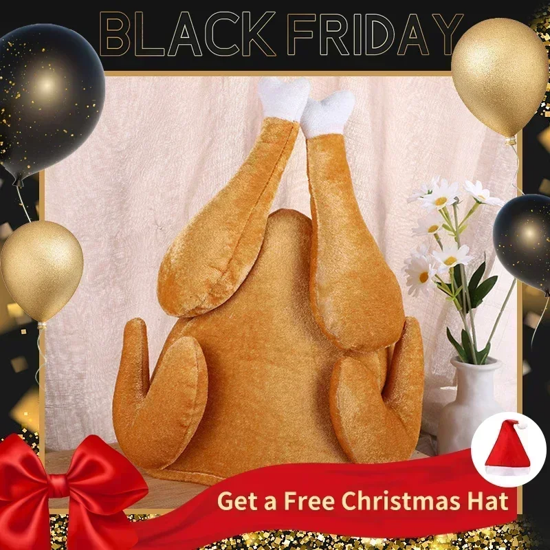 New Plush Roasted Thanksgiving - Santa Hat Plush のレビューと価格
