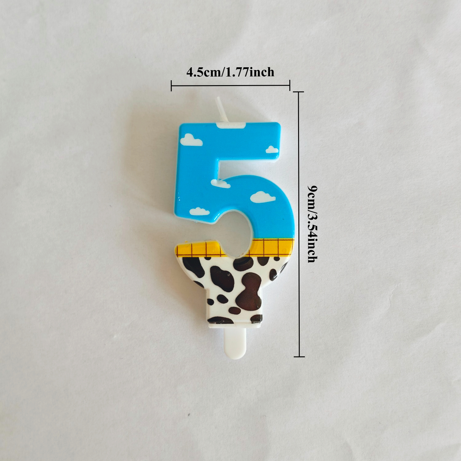 1PC,Number 1-9Blue Sky and Whi - Holiday Candle Set のレビューと価格