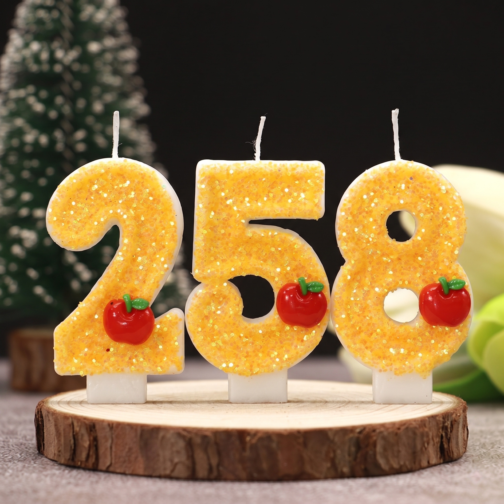 Red Apple Fresh Yellow Digital - Holiday Candle Set のレビューと価格