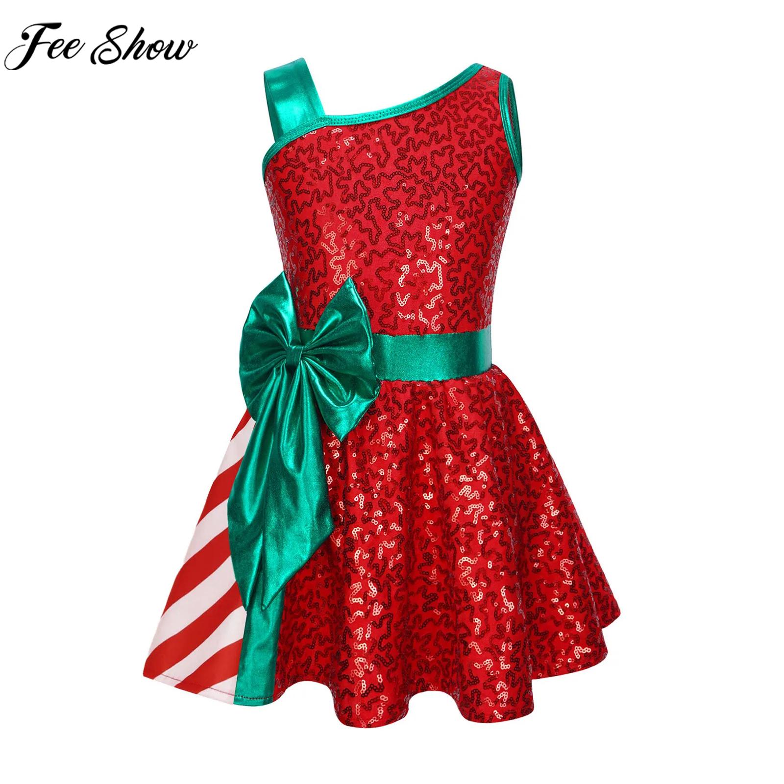 Kids Girls Christmas Ballet Da - Elf Costume Christmas のレビューと価格