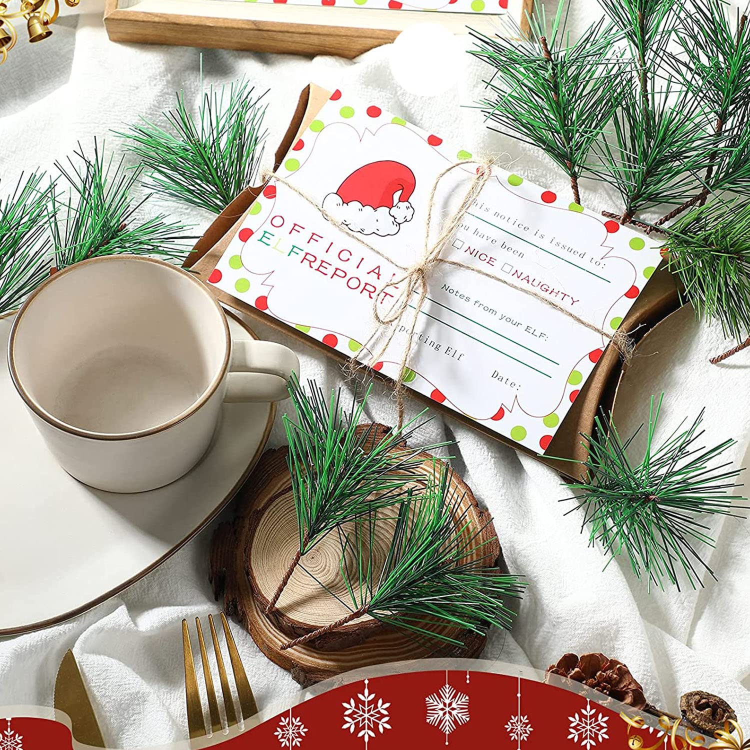 Fake Tree Leaves Branches Arti - Christmas Tree Artificial のレビューと価格
