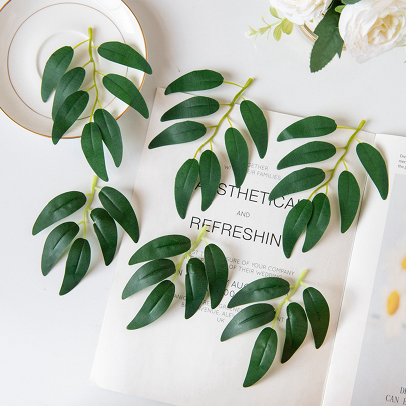 50/100Pcs Green Silk Flowers W - Christmas Wreath Fake のレビューと価格