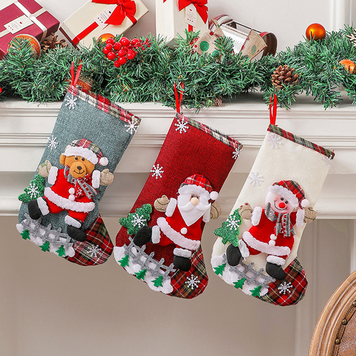 Christmas Stockings Cute Large - Christmas Stocking Hanging のレビューと価格