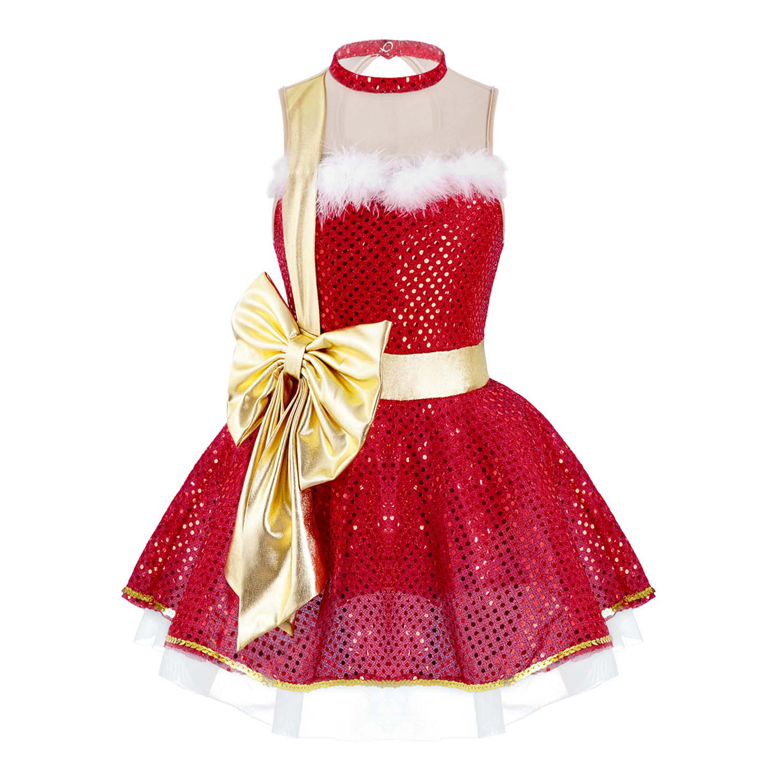 Kids Girls Christmas Xmas Elf  - Elf Costume Christmas のレビューと価格