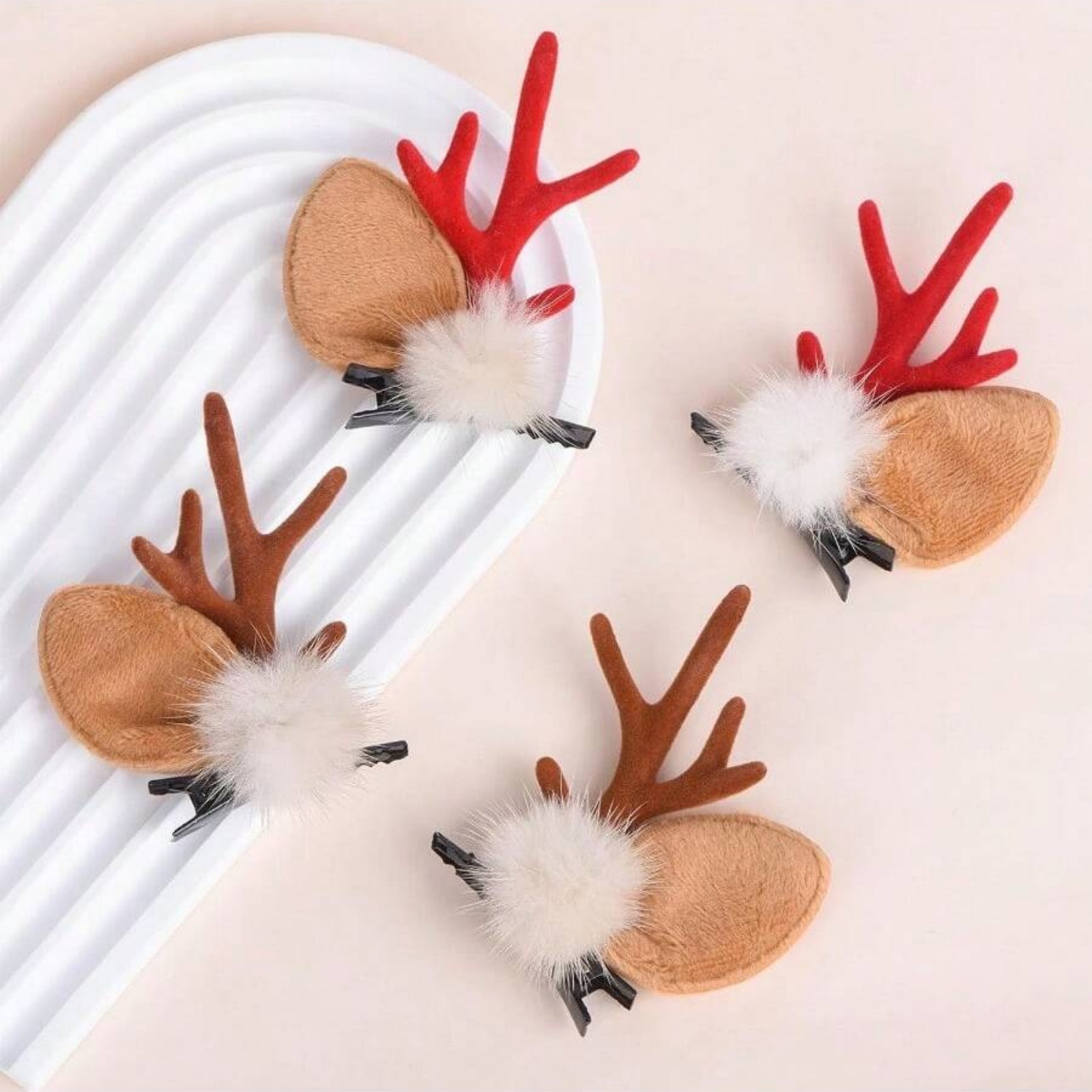 2pcs Christmas Reindeer Antler - Reindeer Antlers Headband のレビューと価格