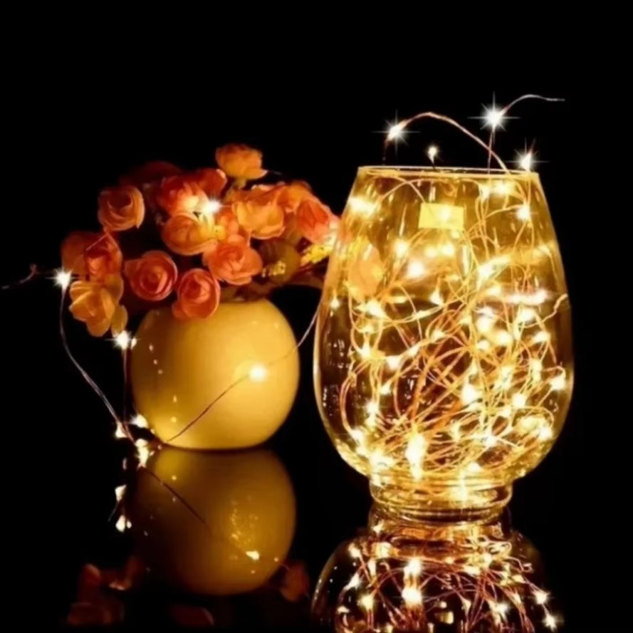 3PCS 5/10/20M Copper Wire LED  - Led Fairy String Lights のレビューと価格