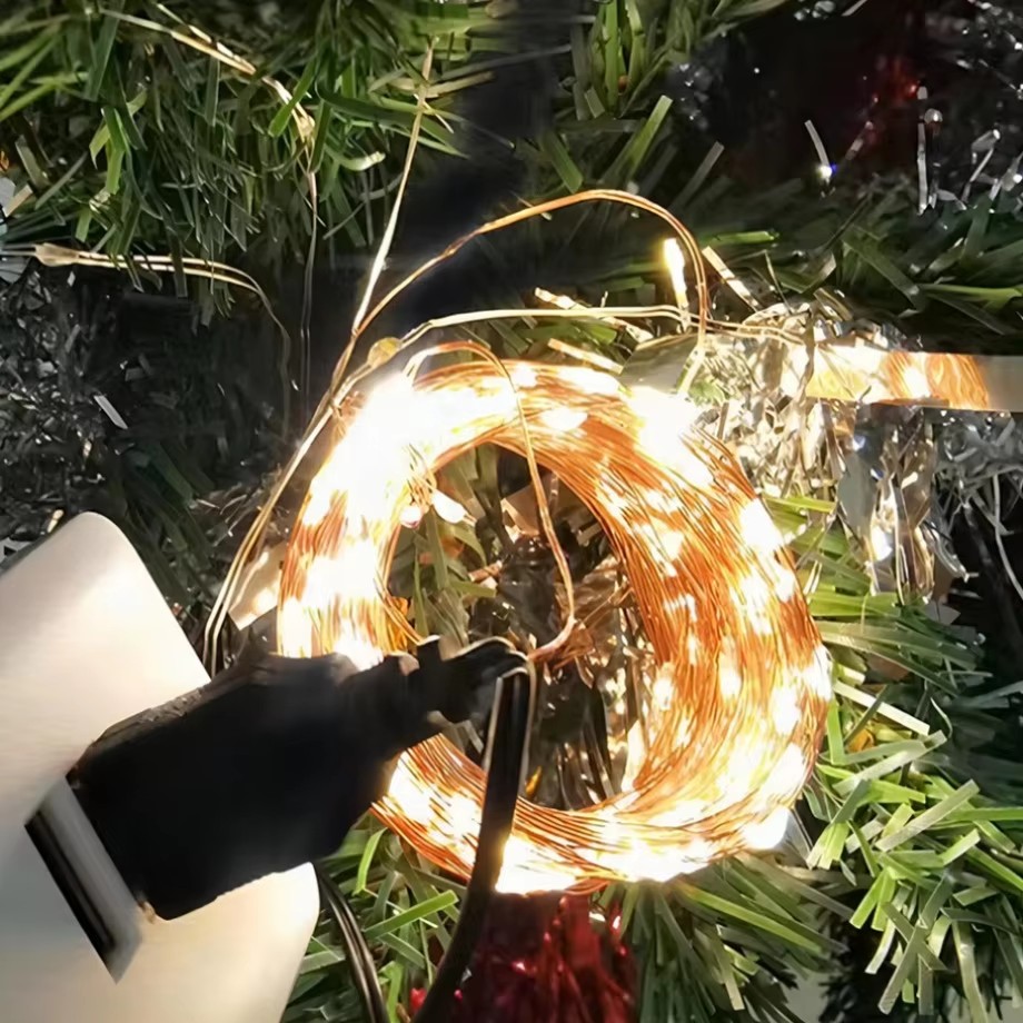 3PCS 5/10/20M Copper Wire LED  - Led Fairy String Lights のレビューと価格