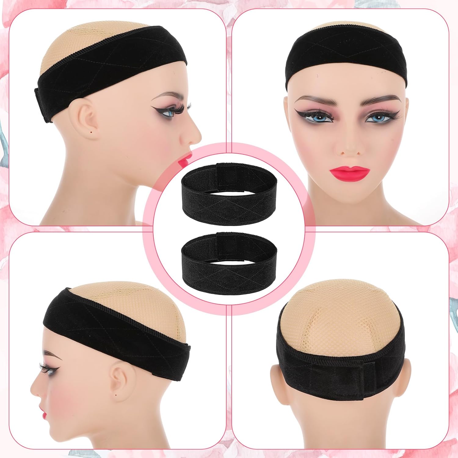 Wig Grip Bands and Dome Mesh W - Christmas Stocking Hanging のレビューと価格