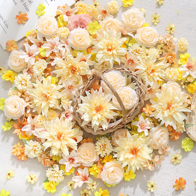 20/50Pcs Mix Yellow Artificial - Christmas Wreath Fake のレビューと価格
