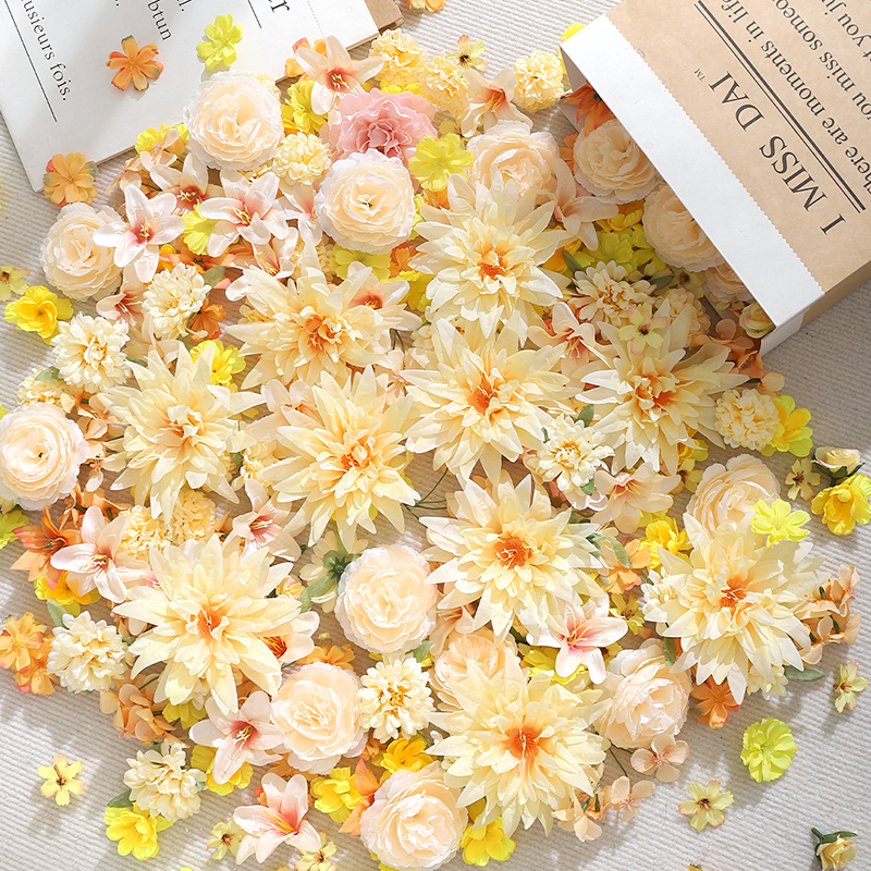 20/50Pcs Mix Yellow Artificial - Christmas Wreath Fake のレビューと価格