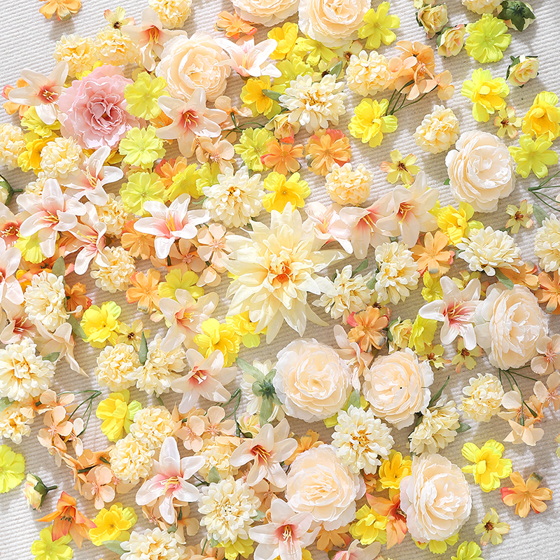 20/50Pcs Mix Yellow Artificial - Christmas Wreath Fake のレビューと価格