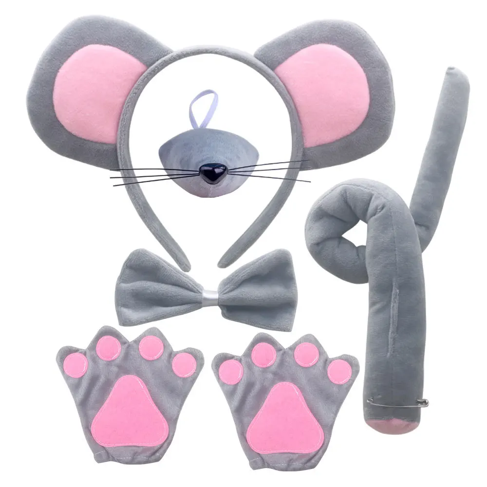 Mouse Costume Set Ears Headban - Reindeer Antlers Headband のレビューと価格