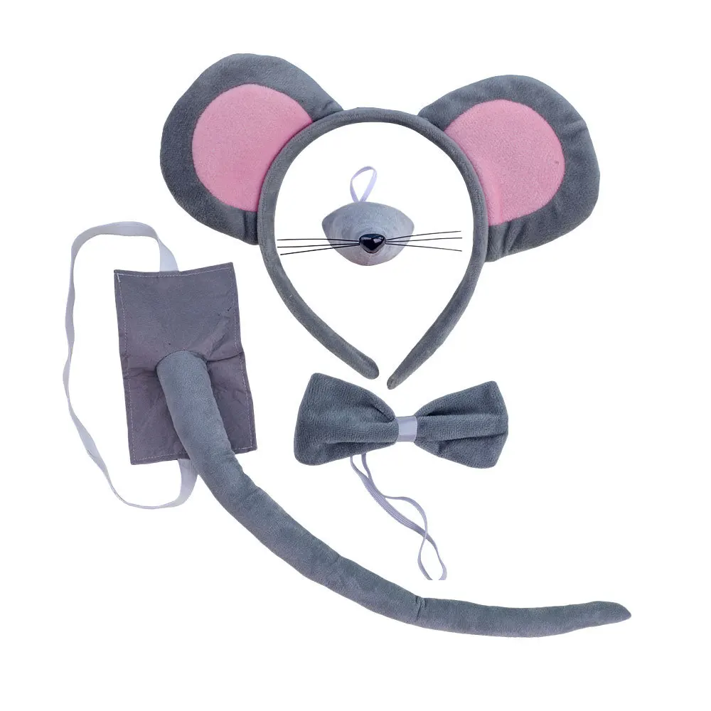Mouse Costume Set Ears Headban - Reindeer Antlers Headband のレビューと価格