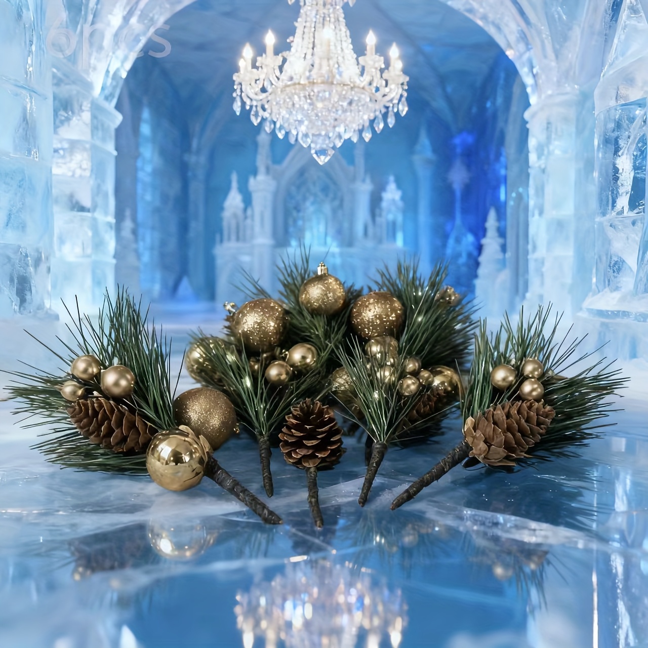 6pcs Artificial Christmas Pine - Christmas Tree Artificial のレビューと価格
