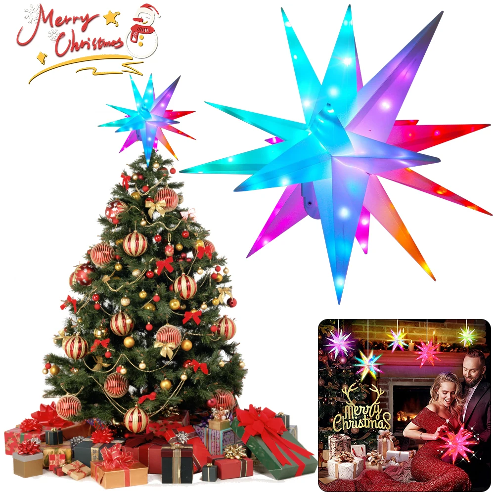 25/40/50/60CM Christmas Star L - Star Tree Topper のレビューと価格