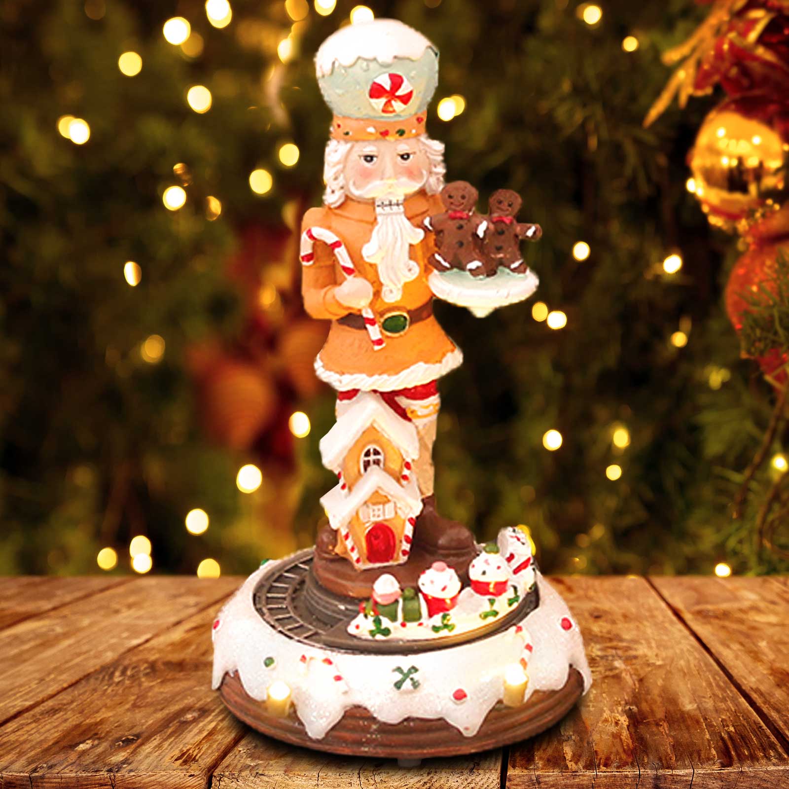 Christmas Gingerbread Nutcrack - Nutcracker Figurine のレビューと価格