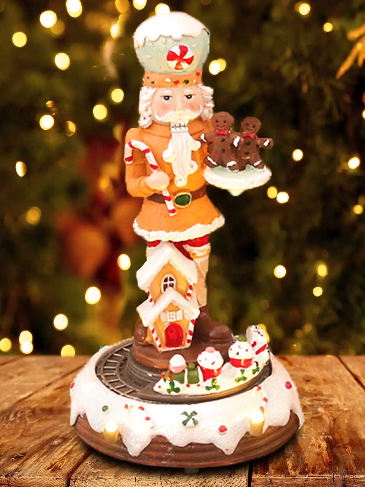 Christmas Gingerbread Nutcrack - Nutcracker Figurine のレビューと価格