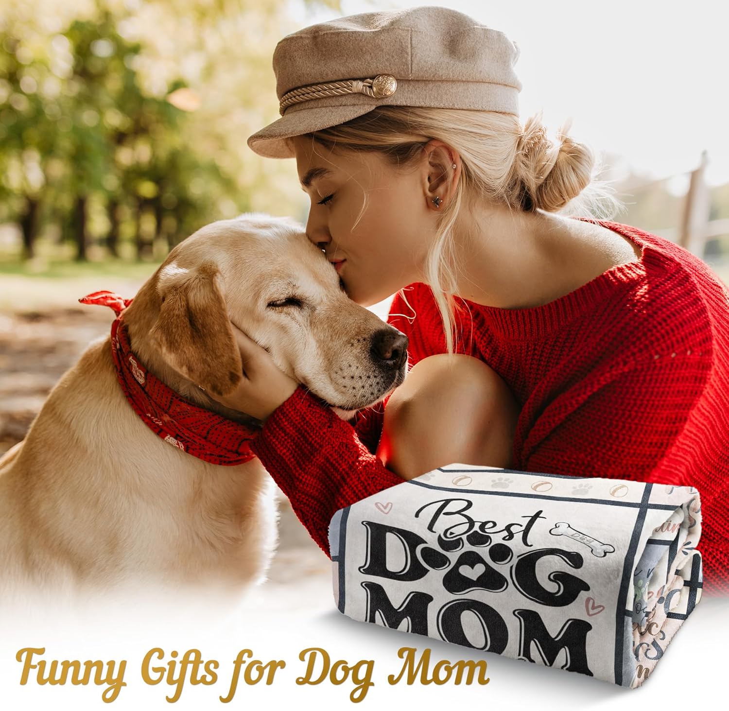 Best Dog Mom Blanket – Cozy Th - Christmas Throw Blanket のレビューと価格