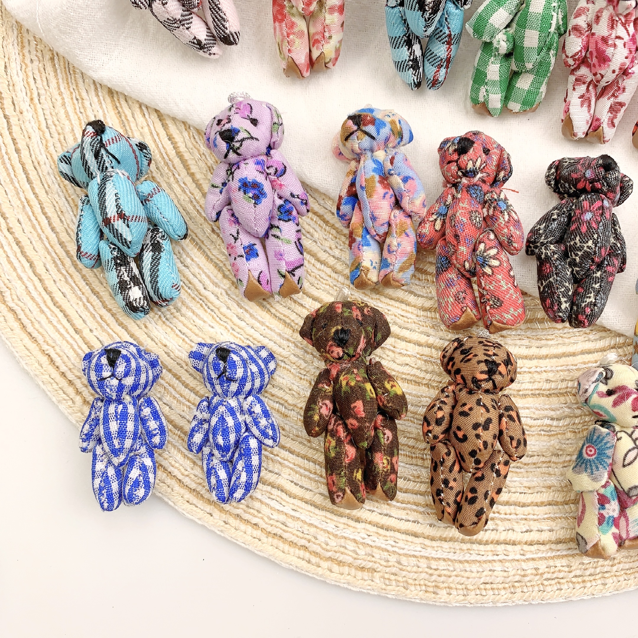 10pcs Mini Joint Bears Plush K - Christmas Throw Blanket のレビューと価格