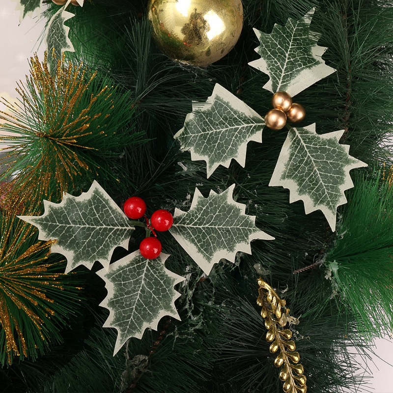 5-50pcs Christmas Holly Berrie - Christmas Wreath Fake のレビューと価格